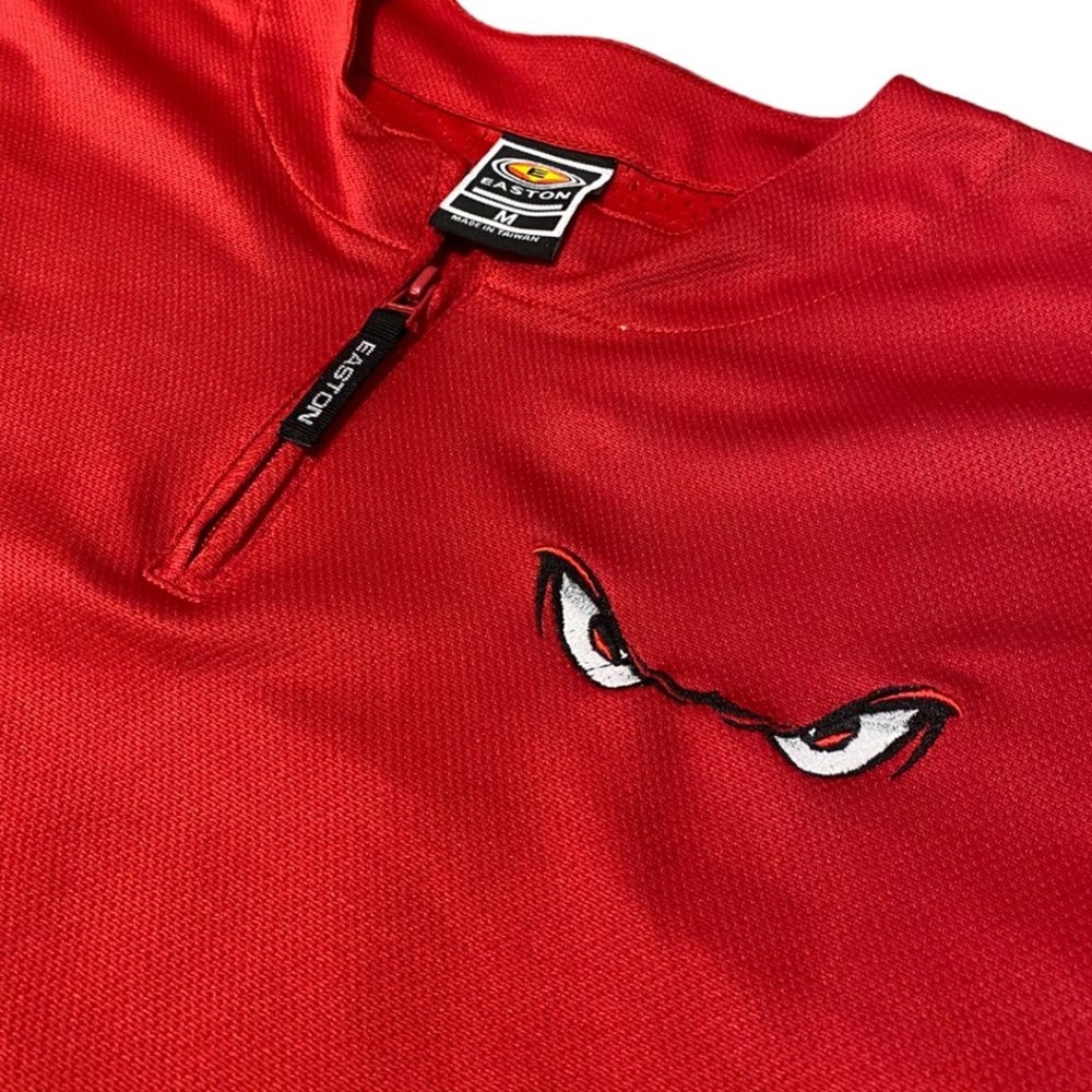 EASTON‎ ARKANSAS RAZORBACKS short sleeve pullover - Medium